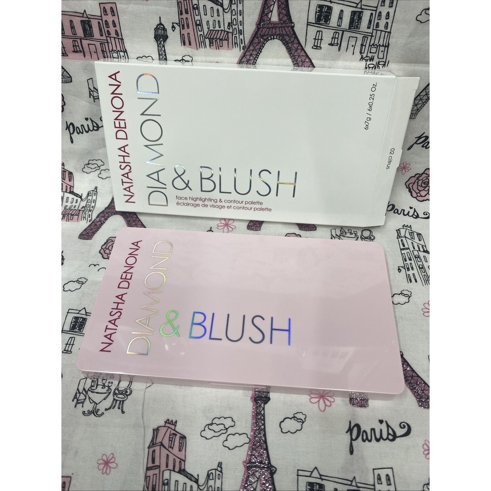 NATASHA DENONA DIAMOND & BLUSH Face Highlighting & Contour Palette 02 Citrus